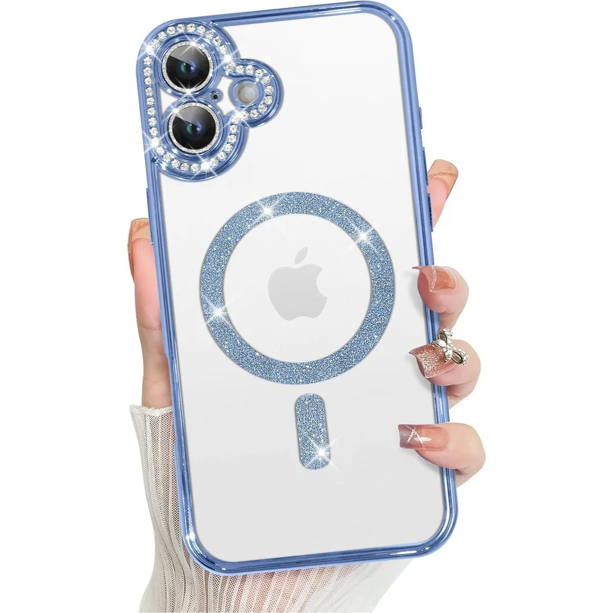 Entronix Apple iPhone 11 [Magnetic-Compatible] Case - Rhinestone Diamonds,