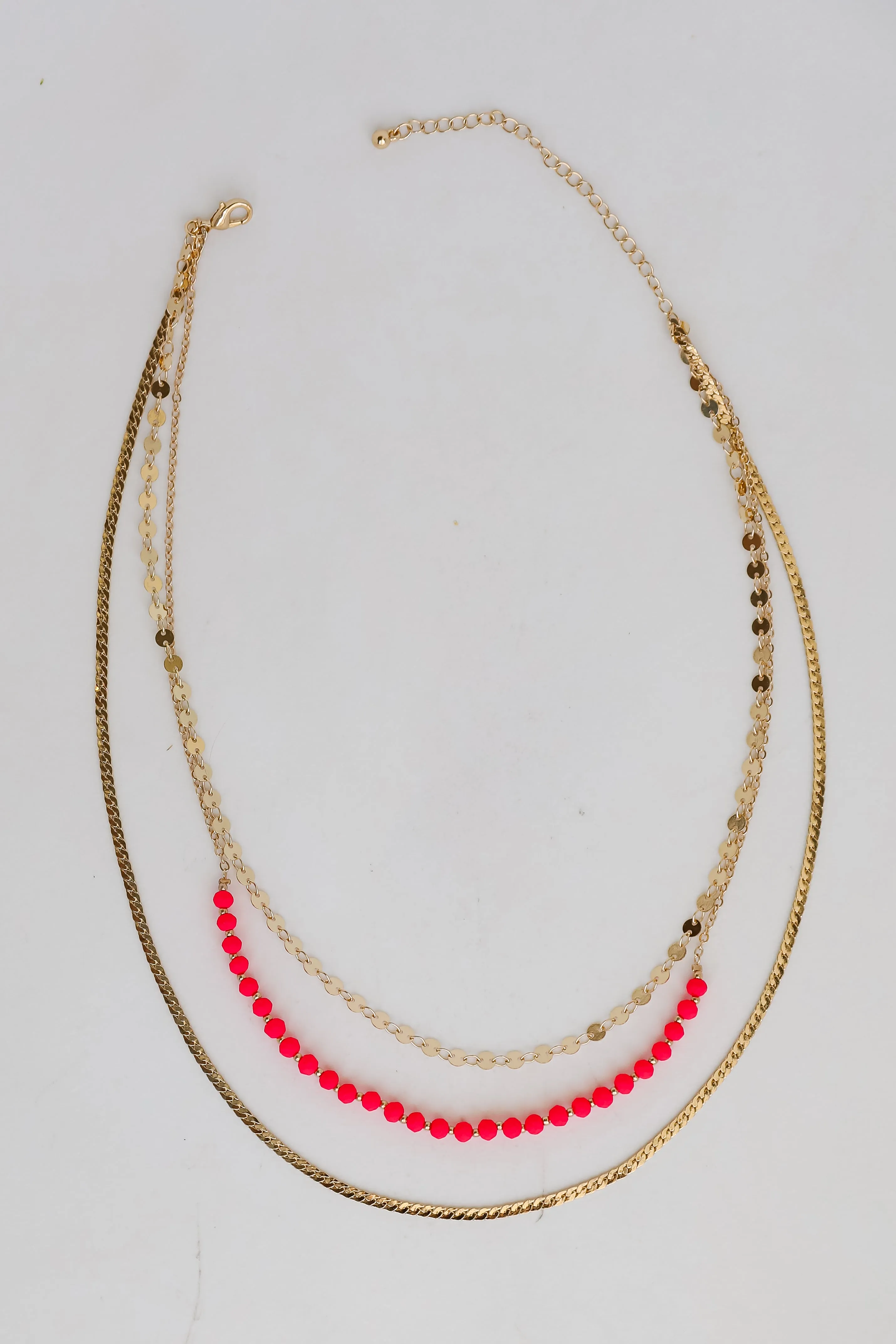 FINAL SALE - Maria Beaded Layered Necklace