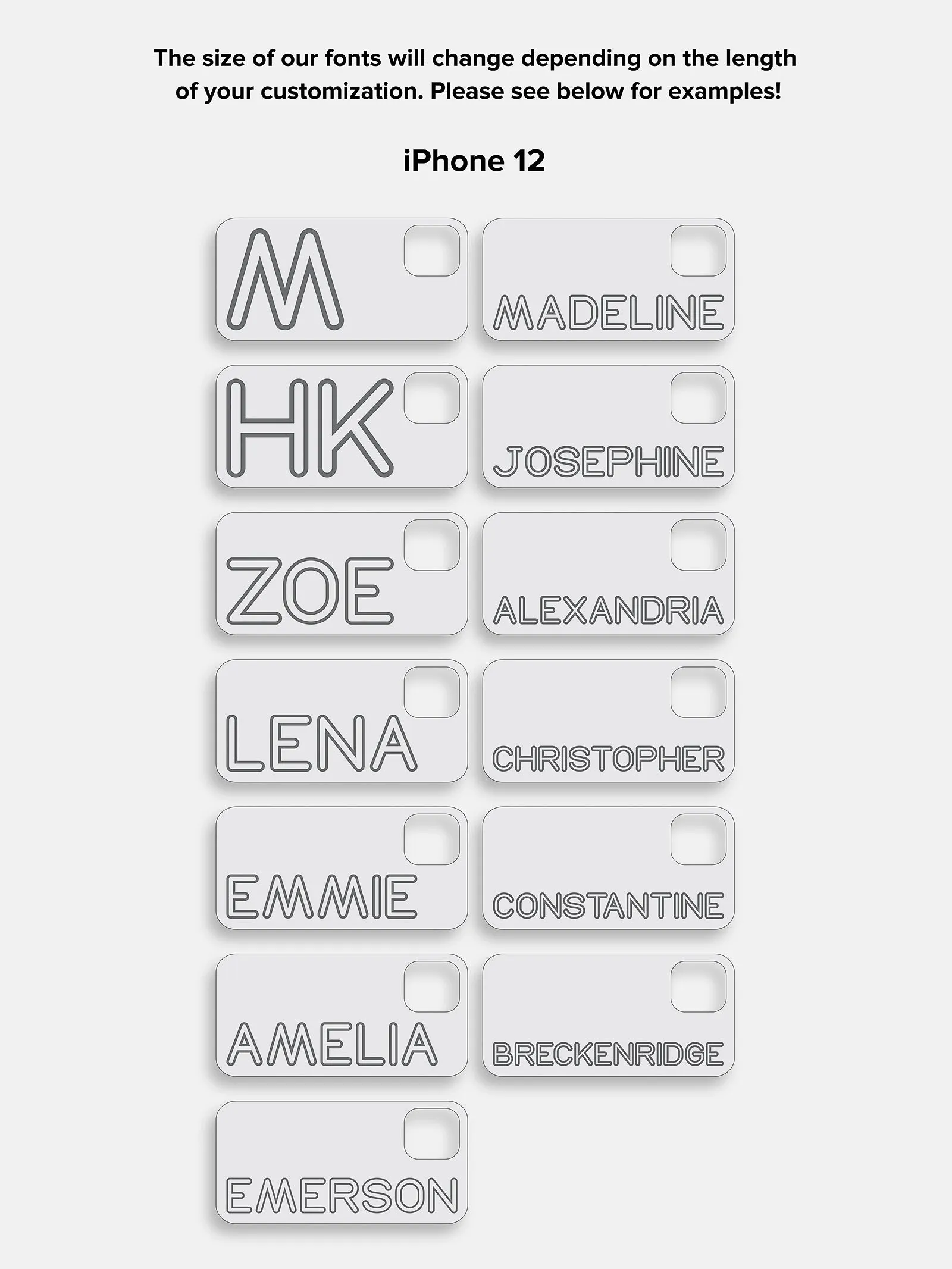 Fine Line Custom iPhone Case - Light Blue/White