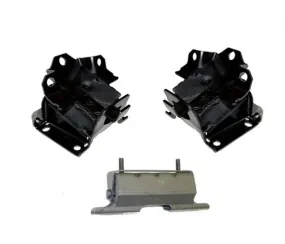 Fits Chevrolet 1999-2006 SILVERADO 4.3L V6 4 Wheel Drive 3pc Engine Mount Kit