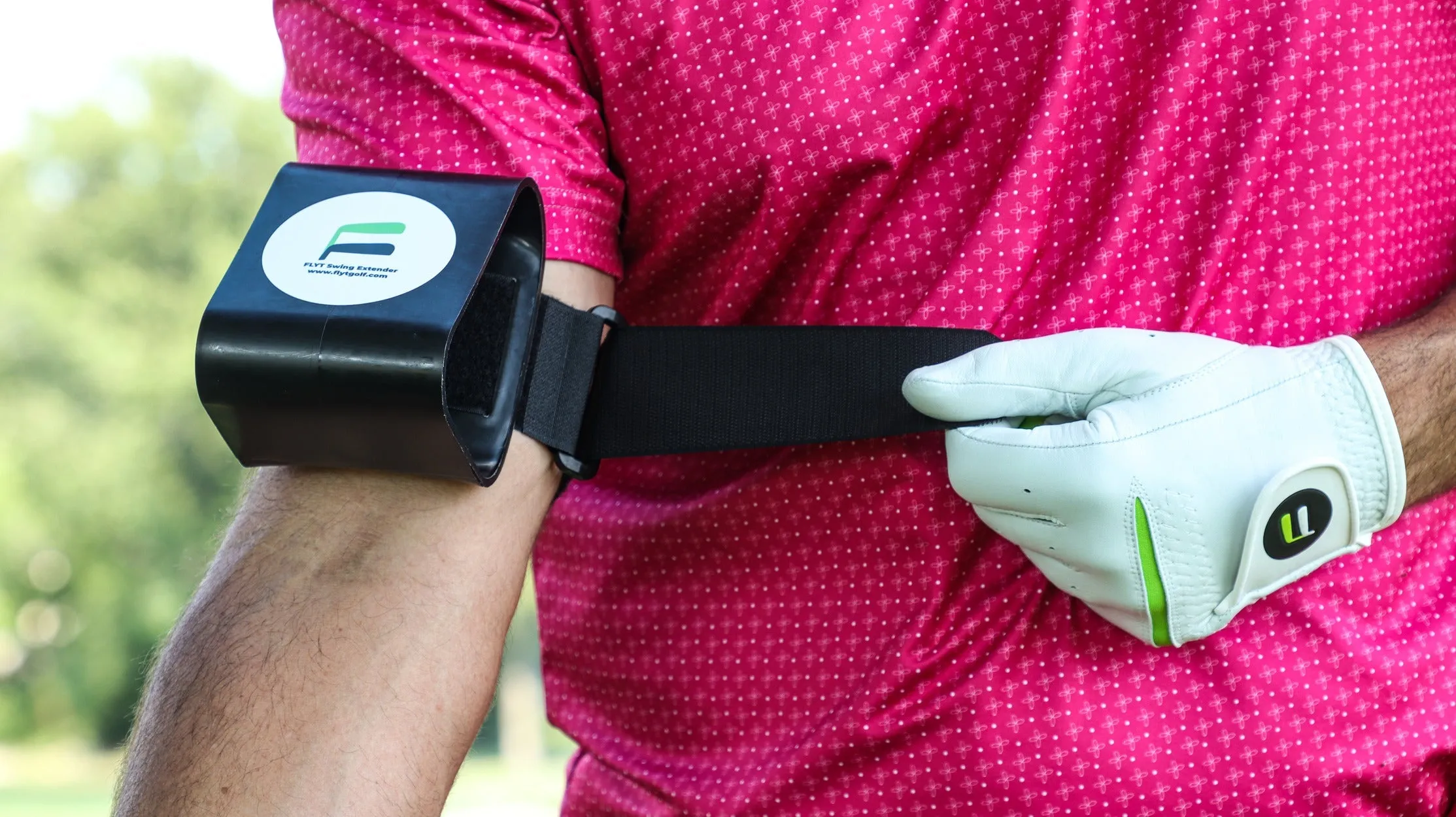 FLYT Swing Extender. Full Swing Golf Training Aid