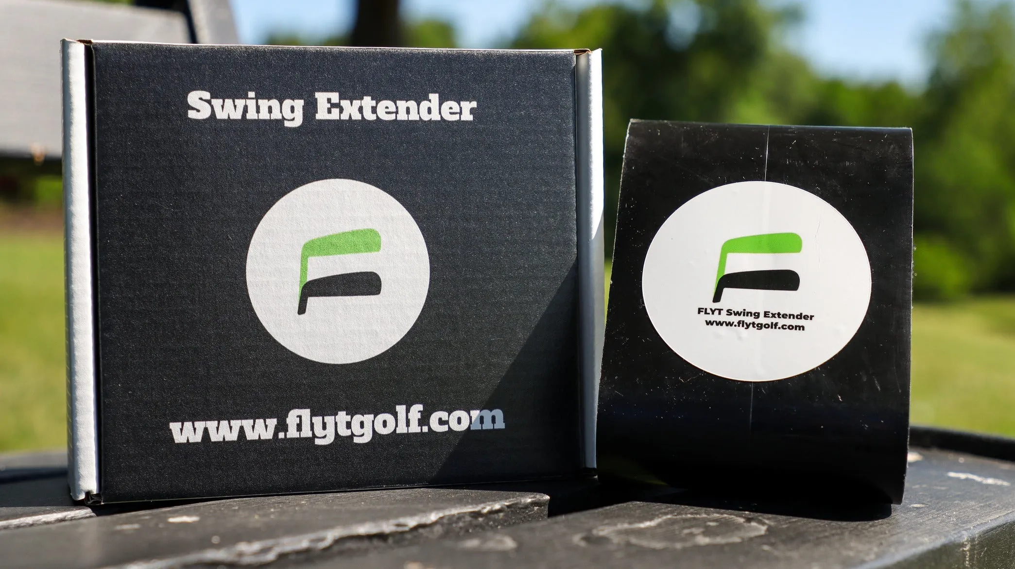 FLYT Swing Extender. Full Swing Golf Training Aid