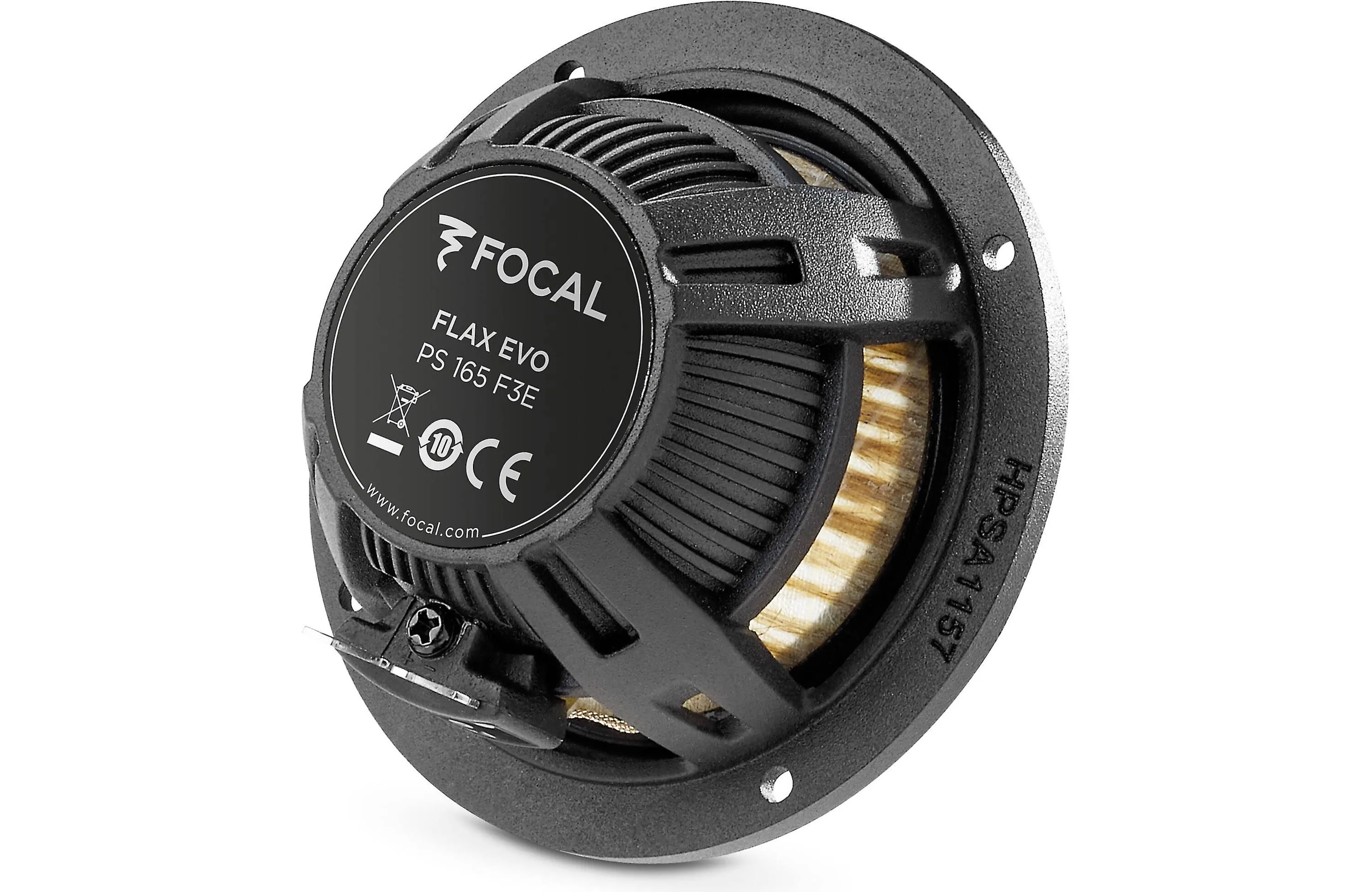 Focal PS 165 F3E Flax Evo Series 6-1/2" 3-way Component Speaker System (Pair)