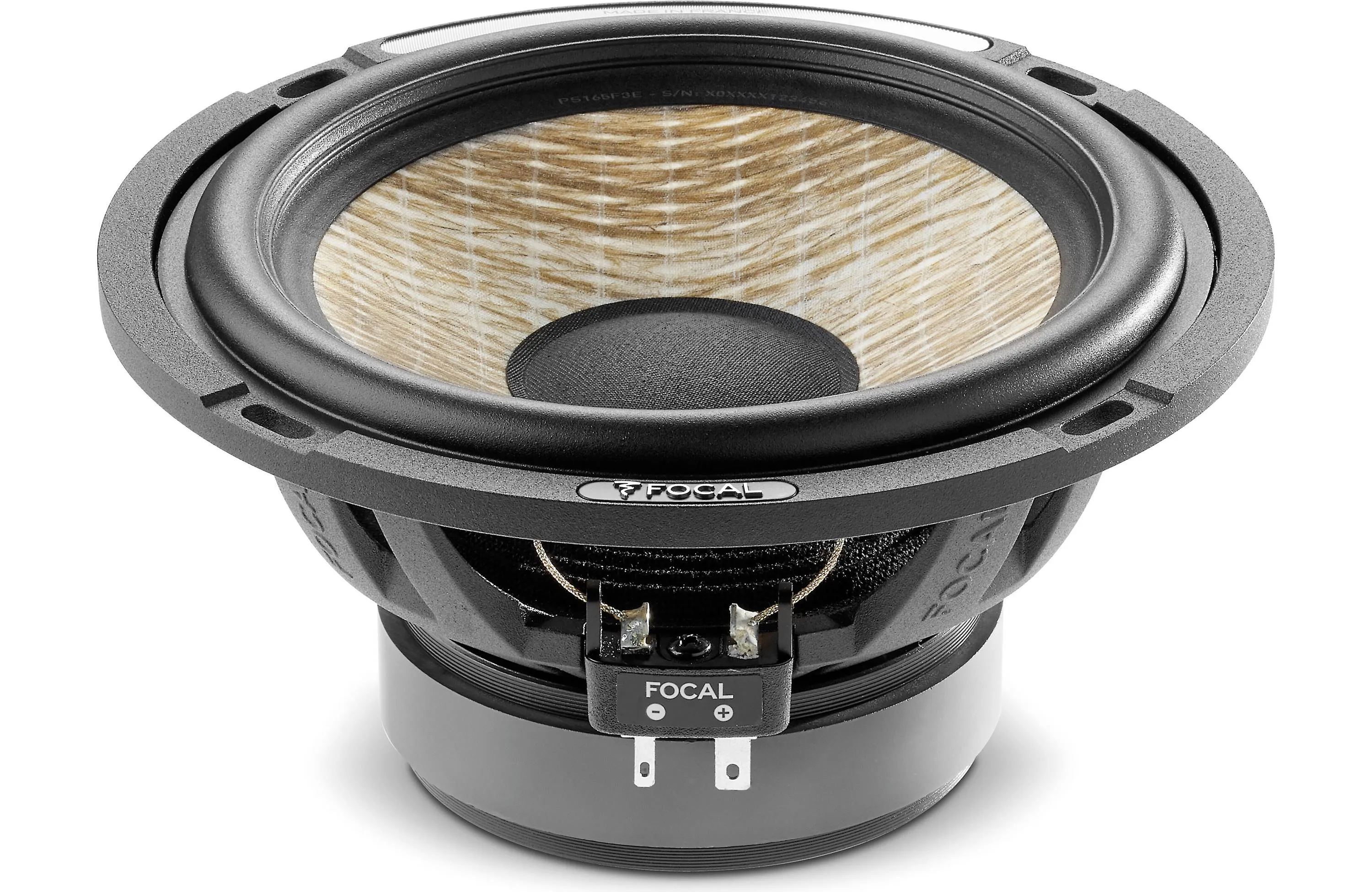 Focal PS 165 F3E Flax Evo Series 6-1/2" 3-way Component Speaker System (Pair)