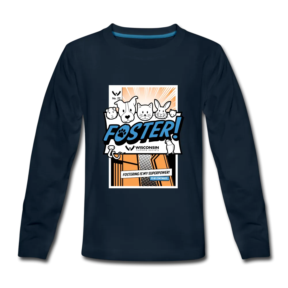 Foster Comic Kids' Premium Long Sleeve T-Shirt