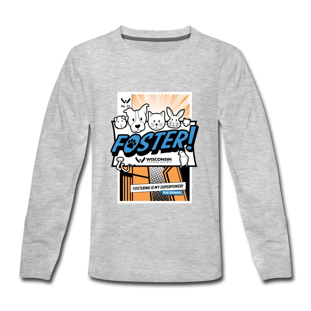 Foster Comic Kids' Premium Long Sleeve T-Shirt