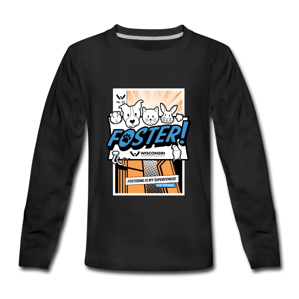 Foster Comic Kids' Premium Long Sleeve T-Shirt