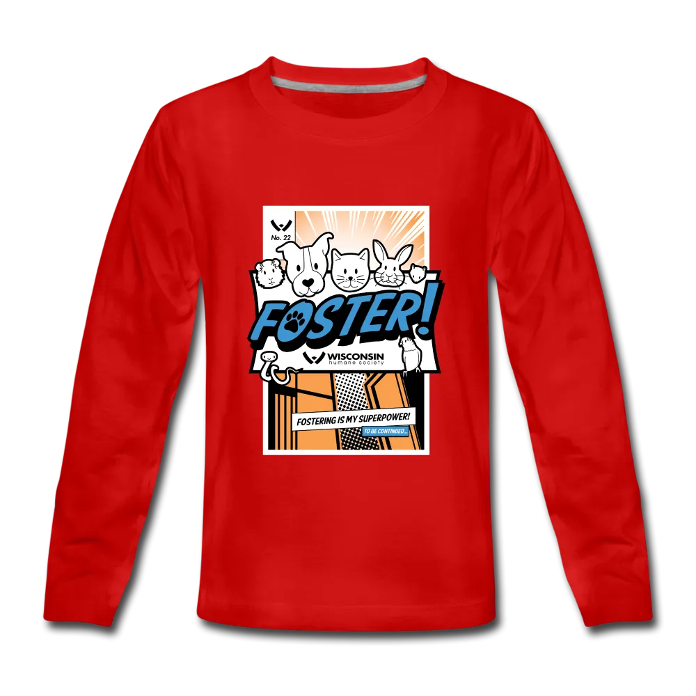 Foster Comic Kids' Premium Long Sleeve T-Shirt