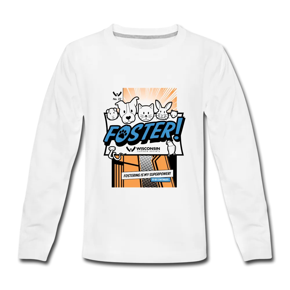 Foster Comic Kids' Premium Long Sleeve T-Shirt