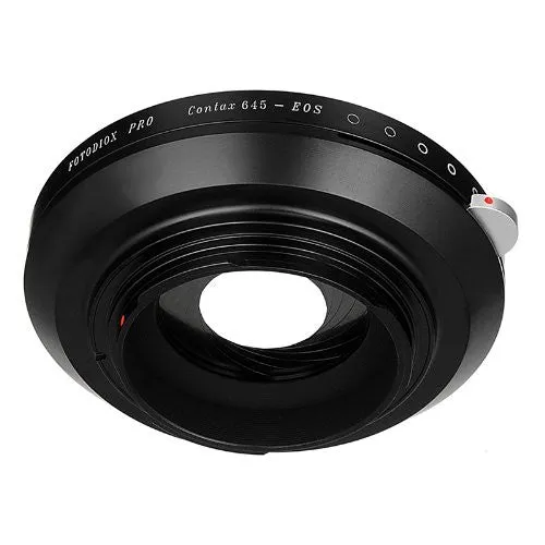 Fotodiox Pro Lens Mount Adapter - Contax 645 (C645) Mount Lenses to Fujifilm Fuji X-Series Mirrorless Camera Body