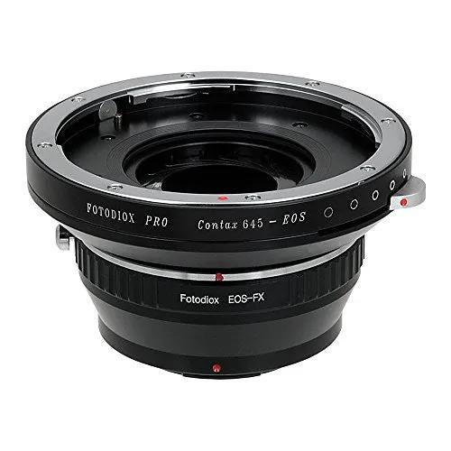 Fotodiox Pro Lens Mount Adapter - Contax 645 (C645) Mount Lenses to Fujifilm Fuji X-Series Mirrorless Camera Body