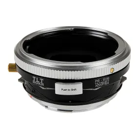 Fotodiox Pro TLT ROKR - Tilt / Shift Lens Mount Adapter for Pentacon 6 (Kiev 66) SLR Lenses to Canon EOS (EF, EF-S) Mount SLR Camera Body