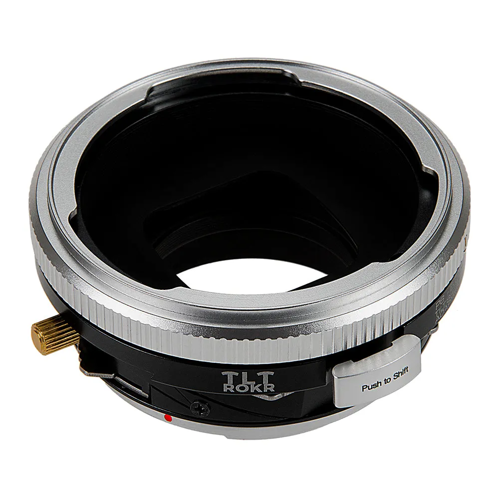 Fotodiox Pro TLT ROKR - Tilt / Shift Lens Mount Adapter for Pentacon 6 (Kiev 66) SLR Lenses to Canon EOS (EF, EF-S) Mount SLR Camera Body