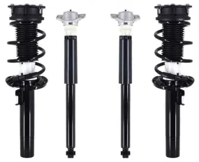 Front Struts W/ Coil Spring & Rear Complete Shocks For Volkswagen Jetta 2019 23