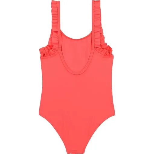 Girls Pink Swimming Costume