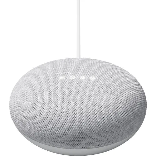 Google Nest Mini Smart Speaker (2nd Gen) - Chalk - Very Good