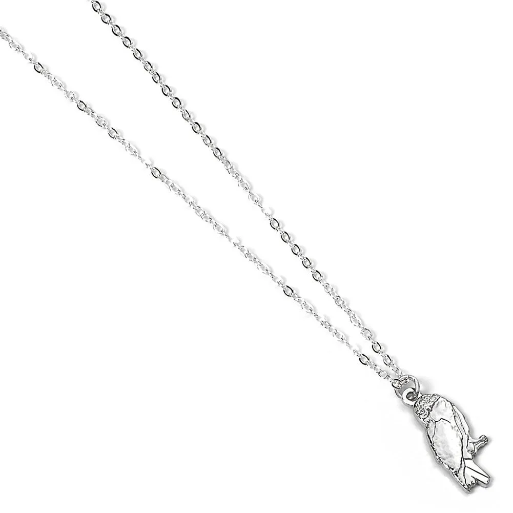 Harry Potter Silver Plated Necklace - Hedwig Owl Charm