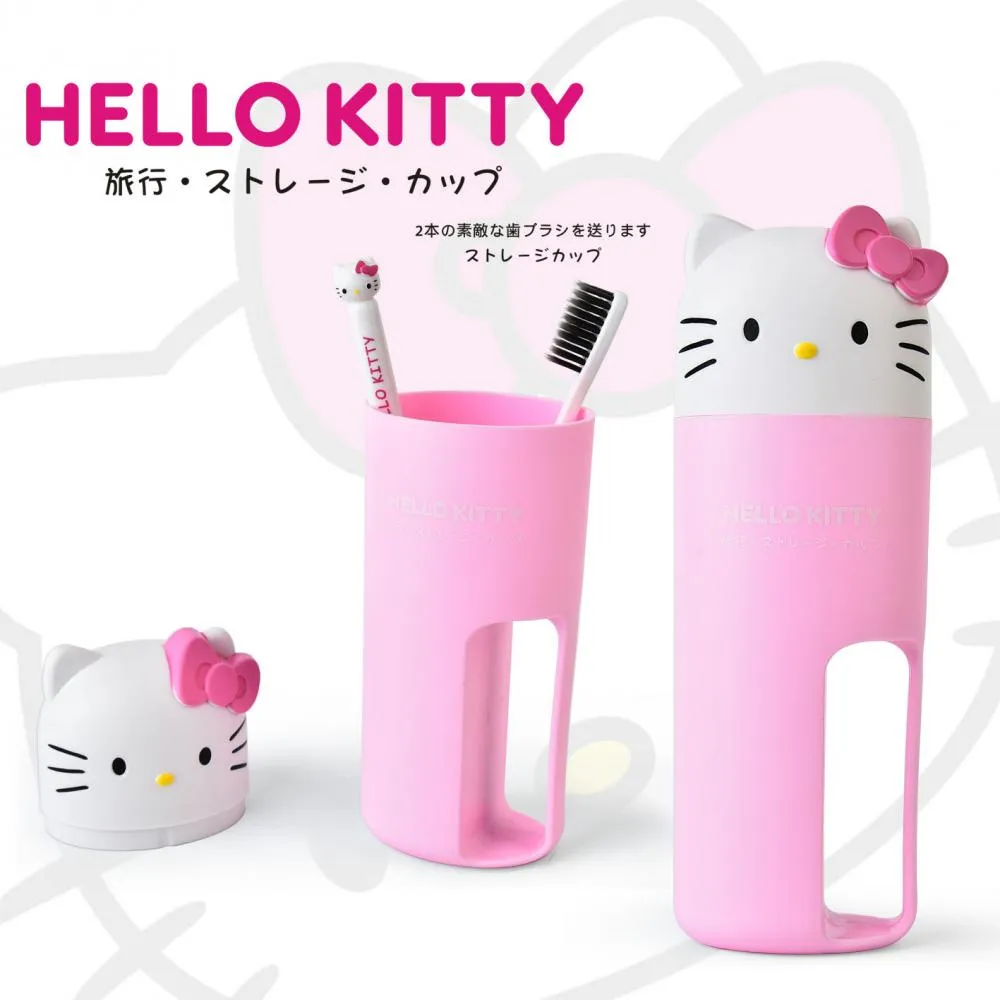 Hello Kitty Travel Portable Toothbrush