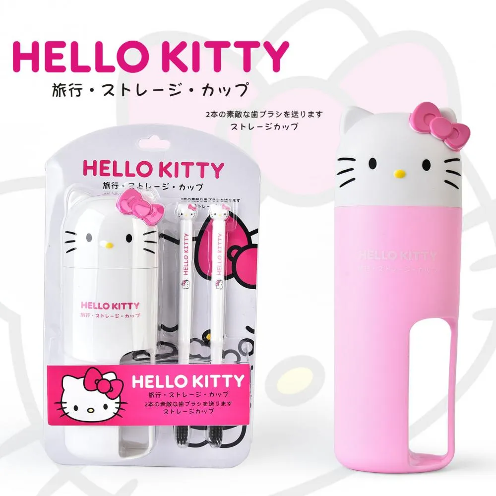 Hello Kitty Travel Portable Toothbrush