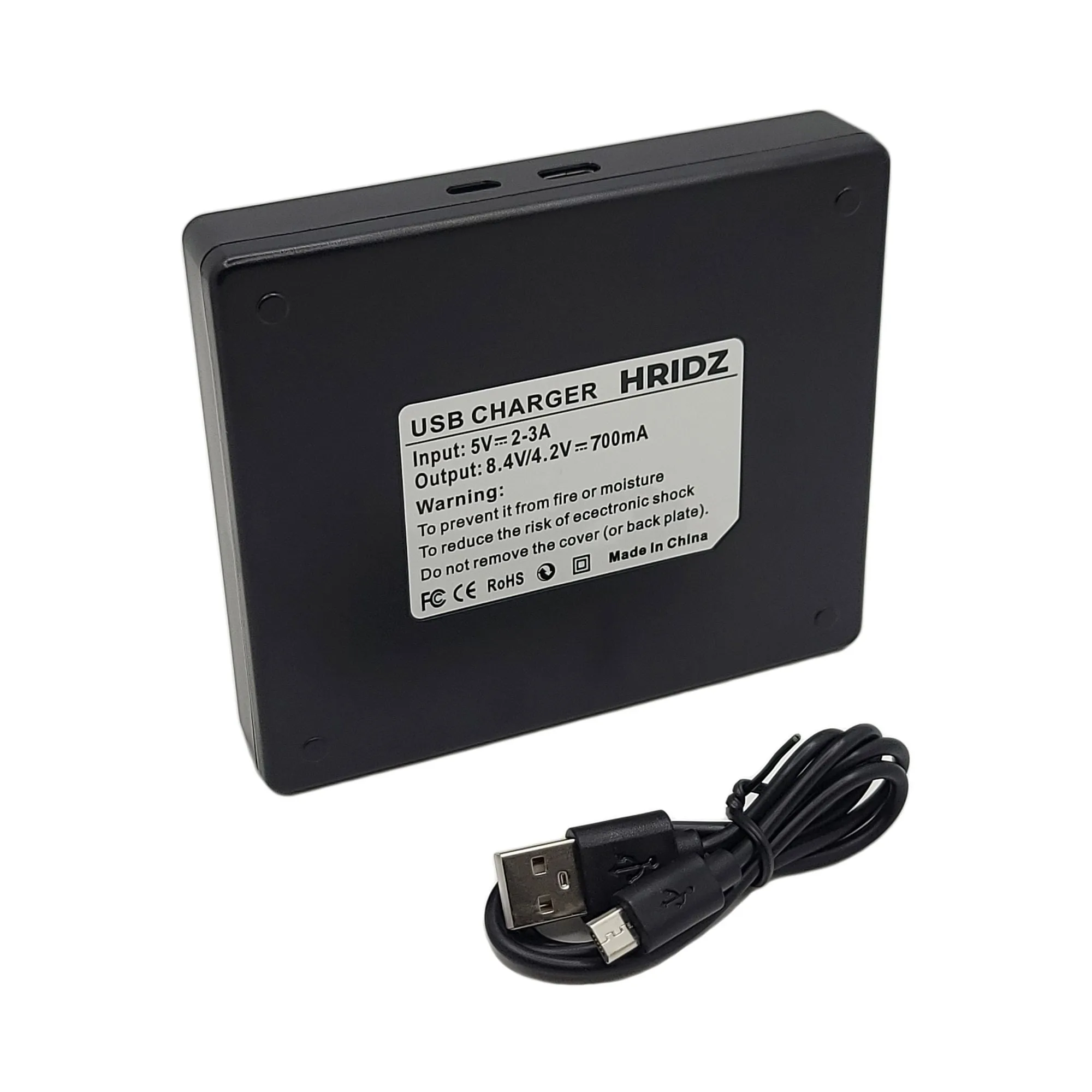 Hridz NB-6L Dual Charger For Canon PowerShot SX530 HS SX540 HS SX610 HS SX710HS