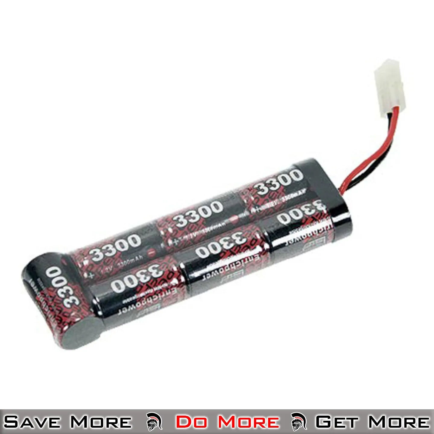 ICS Nimh 8.4V Rechargeable Battery High Performance Nickel Battery for Airsoft Electric Guns