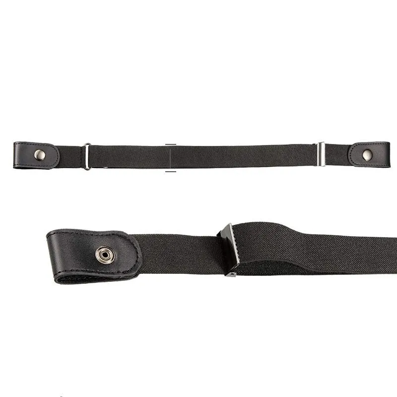 Invisible Elastic Waist Belts - Buckle Stretch Slim Waist Belt For Jean Pants, Dresses, Women/Men