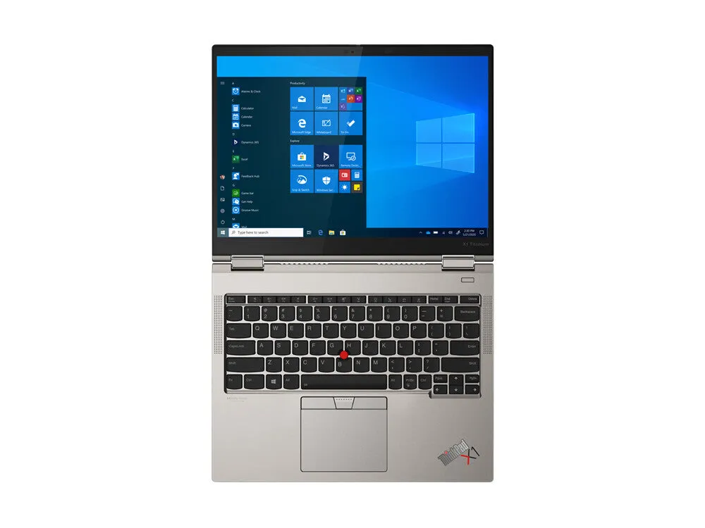 Lenovo ThinkPad X1 Titanium Yoga Intel® Core™ i5 i5-1130G7 Hybrid (2-in-1) 34.3 cm (13.5") Touchscreen Quad HD 16 GB LPDDR4x-SDRAM 256 GB SSD Wi-Fi 6 (802.11ax) Windows 10 Pro