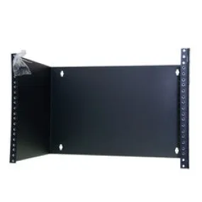 LGX Compatible Adapter Plate featuring a Bank of 6 Multimode ST Connectors, Black Powder Coat