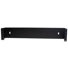 LGX Compatible Adapter Plate featuring a Bank of 6 Singlemode LC Quad Connectors in Blue for OS1 and OS2 applications, Black Powder Coat