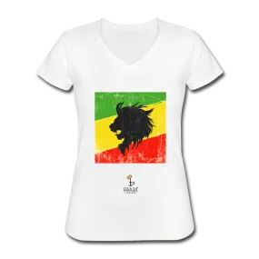 Lion of Judah - Women's V-Neck T-Shirt