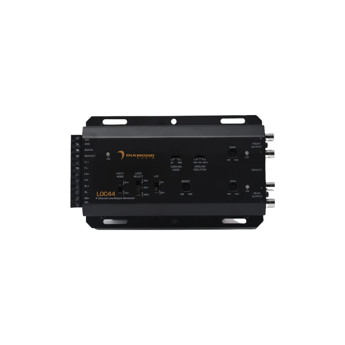 LOC44 - 4-Channel (4 IN / 4 OUT) Line-Output Converter