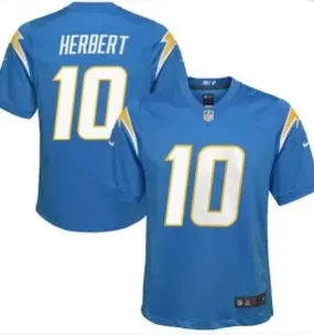 Los Angeles Chargers #10 Herbert Nike Youth Jersey