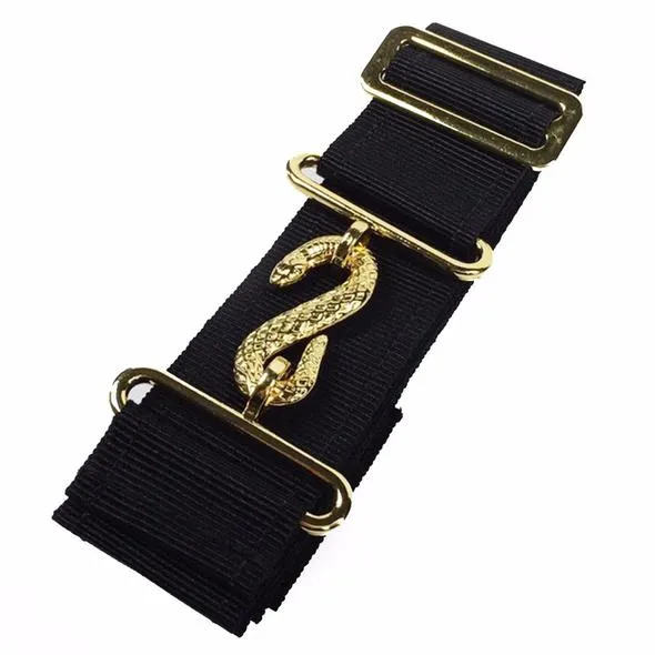 Masonic Belt Extender Black