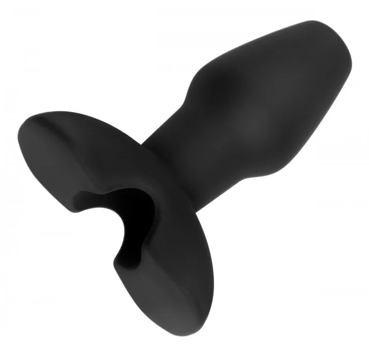 Master Series Invasion Hollow Silicone Anal Plug Small