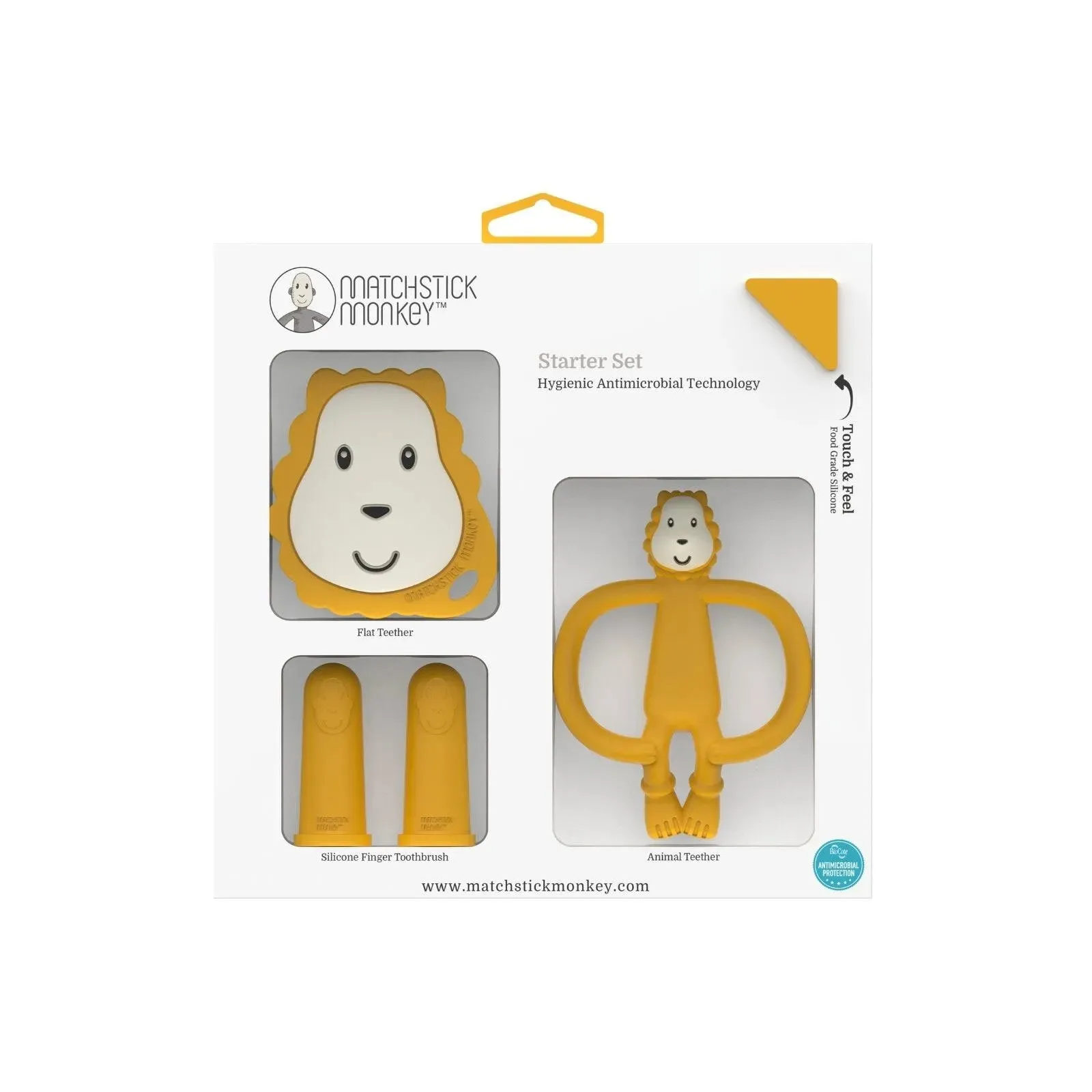 Matchstick Monkey Lion Teething Starter Set