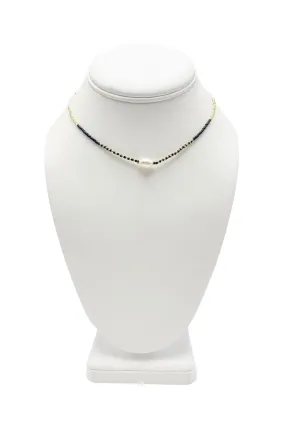 Meghan Browne- Dandy Pearl Center Necklace