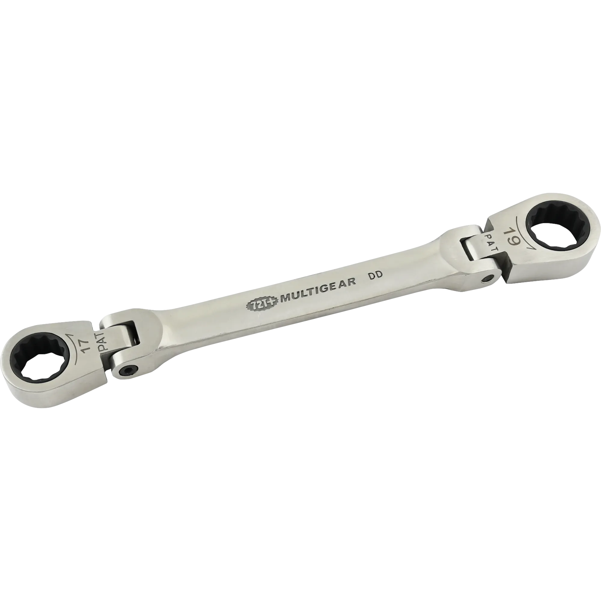 Metric Double Box End Flex Head Multi-Gear Ratcheting Wrenches