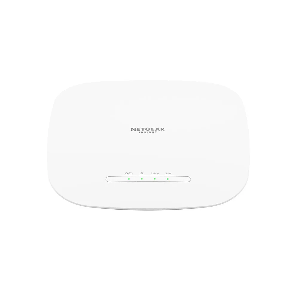 Netgear Insight Wax615 - Radio Access Point - Wi-Fi 6 - 2.4 Ghz, 5 Ghz - Wall / Ceiling Mountable