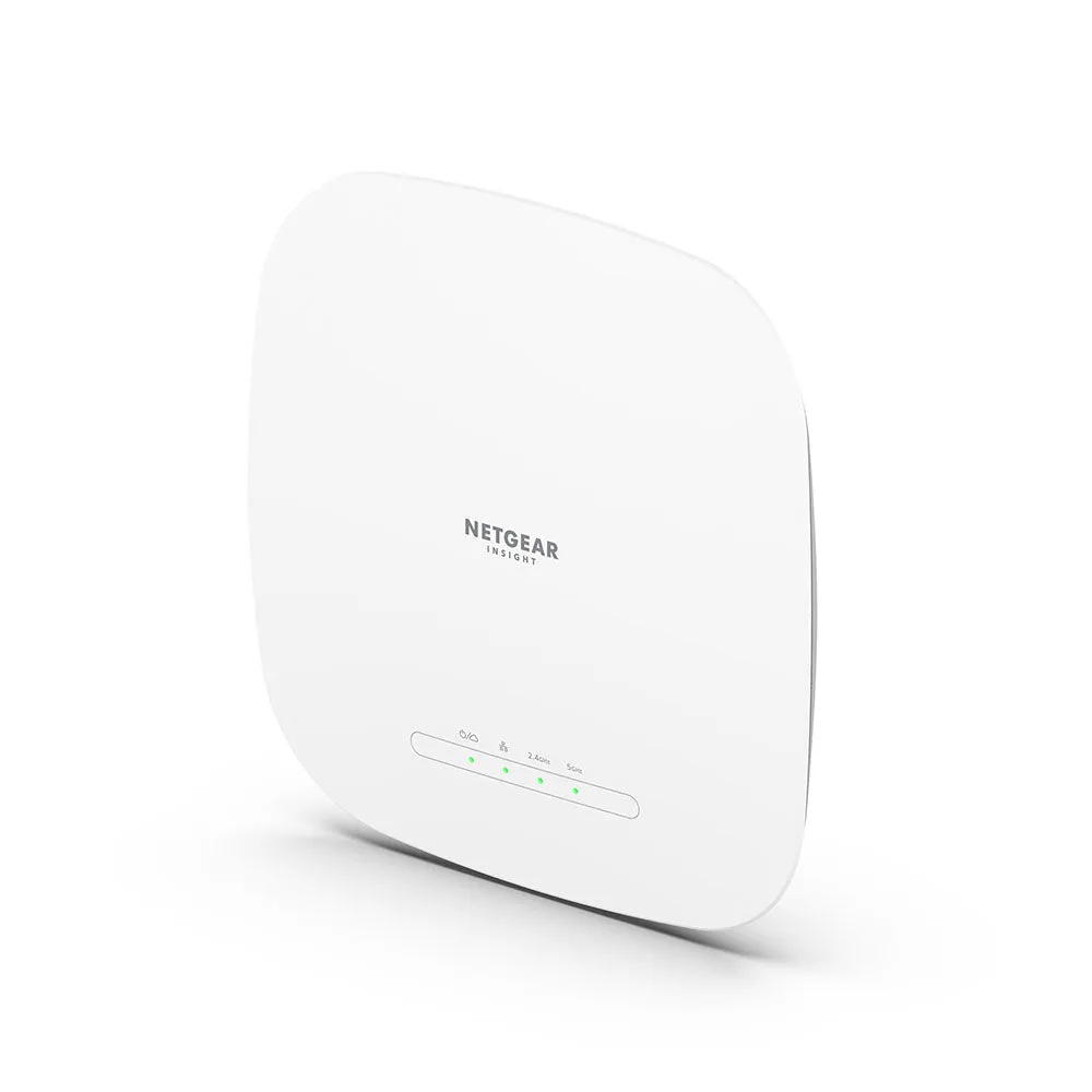 Netgear Insight Wax615 - Radio Access Point - Wi-Fi 6 - 2.4 Ghz, 5 Ghz - Wall / Ceiling Mountable