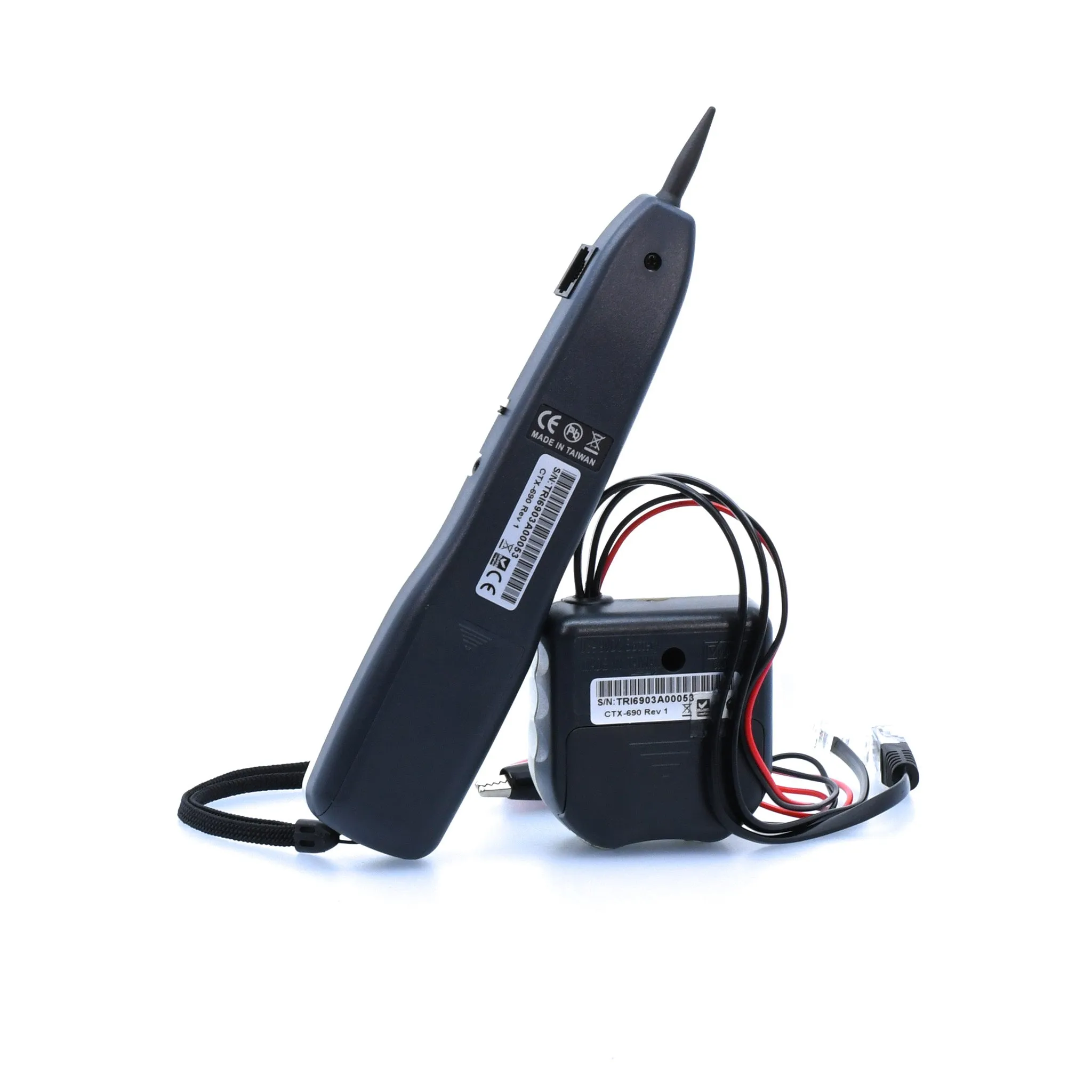 Network Toner and Probe Kit: Trace Active and Inactive Networks, Live or Dead Phone Lines- (CTX690)