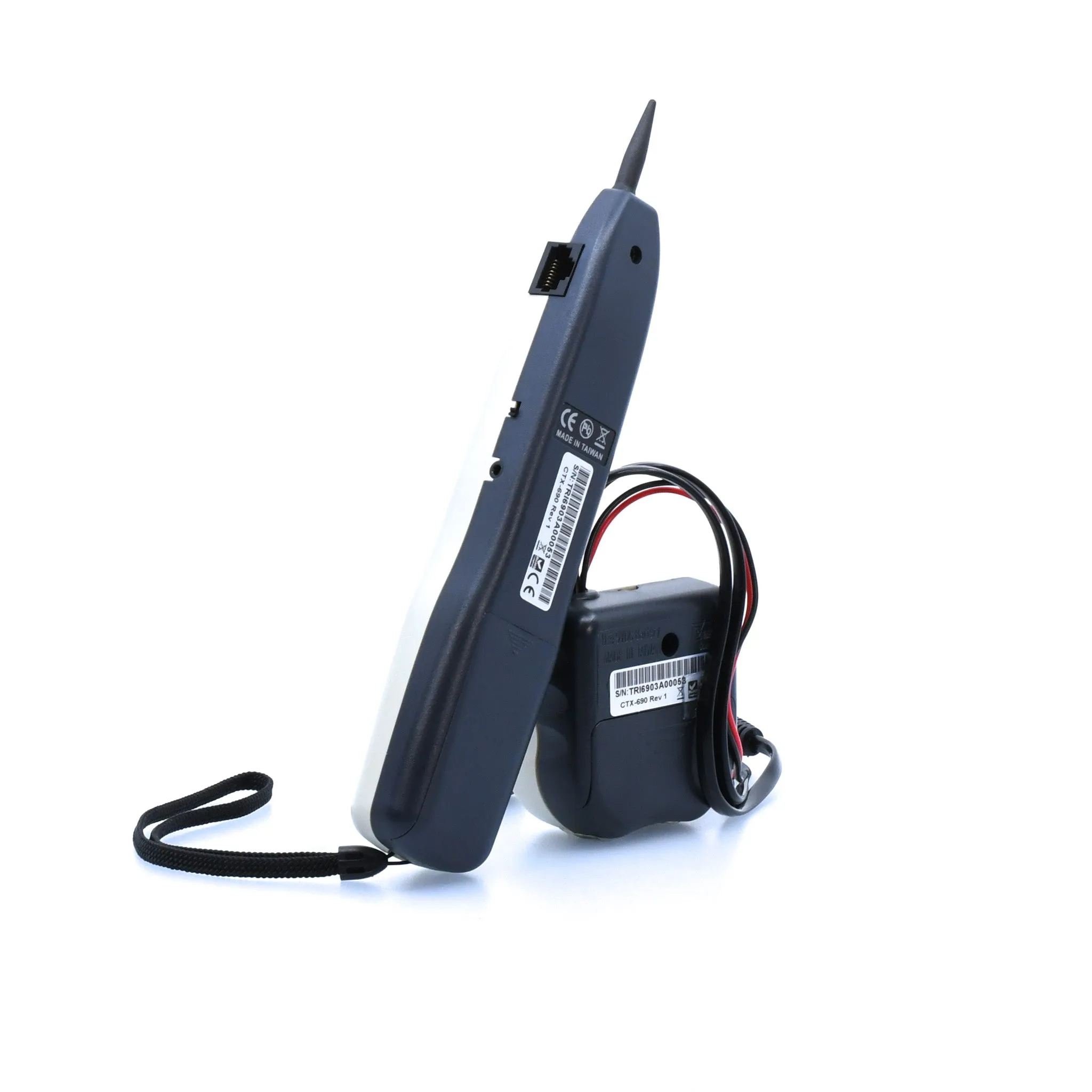 Network Toner and Probe Kit: Trace Active and Inactive Networks, Live or Dead Phone Lines- (CTX690)