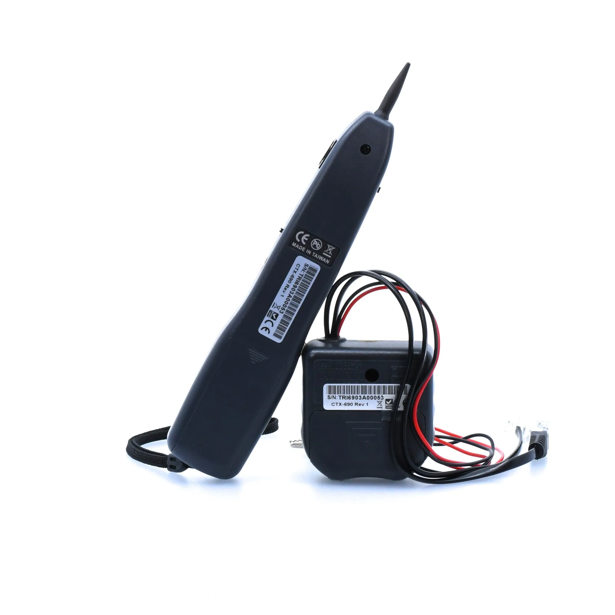 Network Toner and Probe Kit: Trace Active and Inactive Networks, Live or Dead Phone Lines- (CTX690)