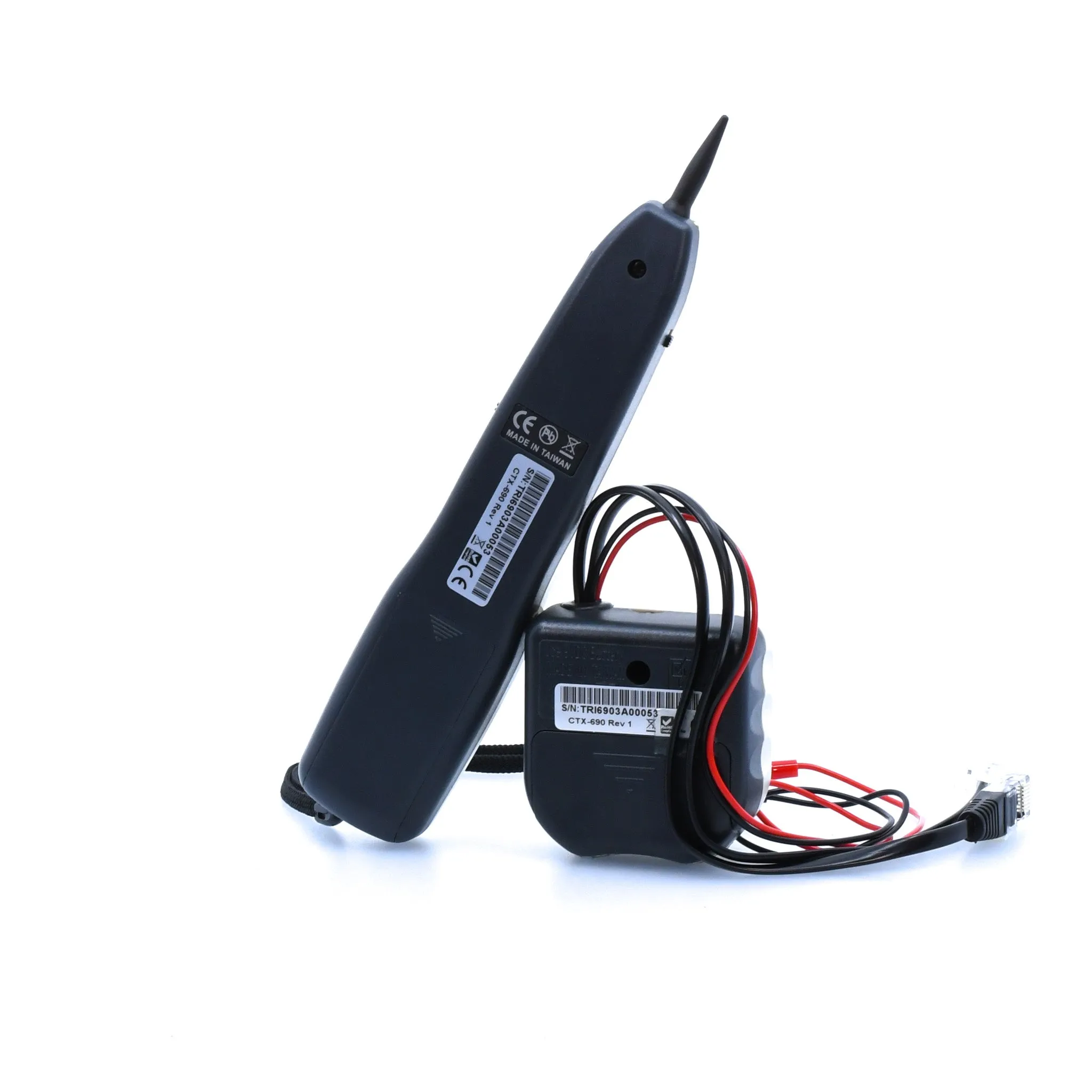 Network Toner and Probe Kit: Trace Active and Inactive Networks, Live or Dead Phone Lines- (CTX690)