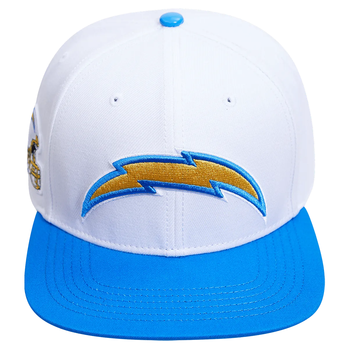 NFL LOS ANGELES CHARGERS CLASSIC LOGO UNISEX SNAPBACK HAT (WHITE)