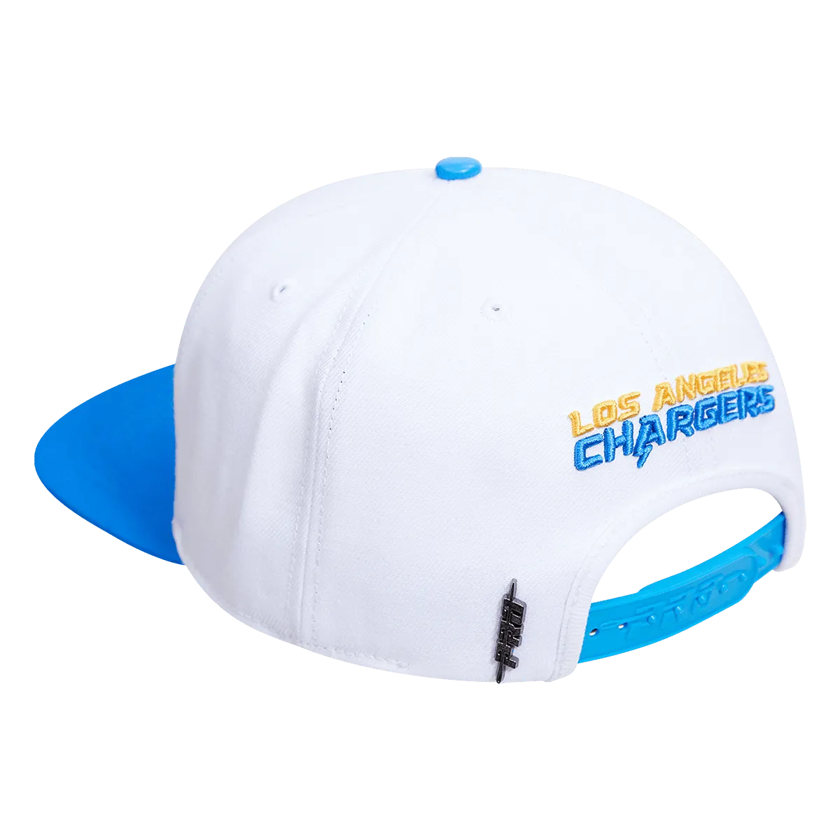 NFL LOS ANGELES CHARGERS CLASSIC LOGO UNISEX SNAPBACK HAT (WHITE)