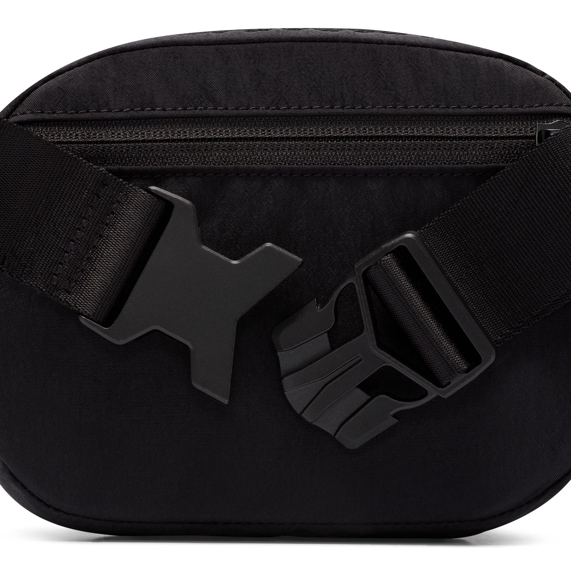 Nike Aura Crossbody Bag (Black/Black/Matte Silver)