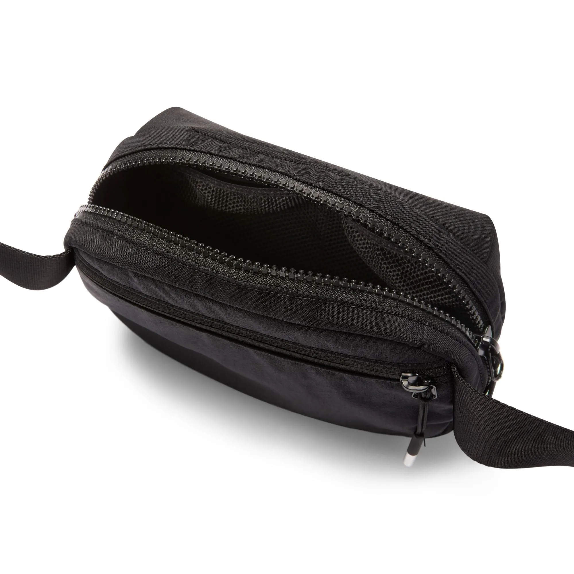 Nike Aura Crossbody Bag (Black/Black/Matte Silver)