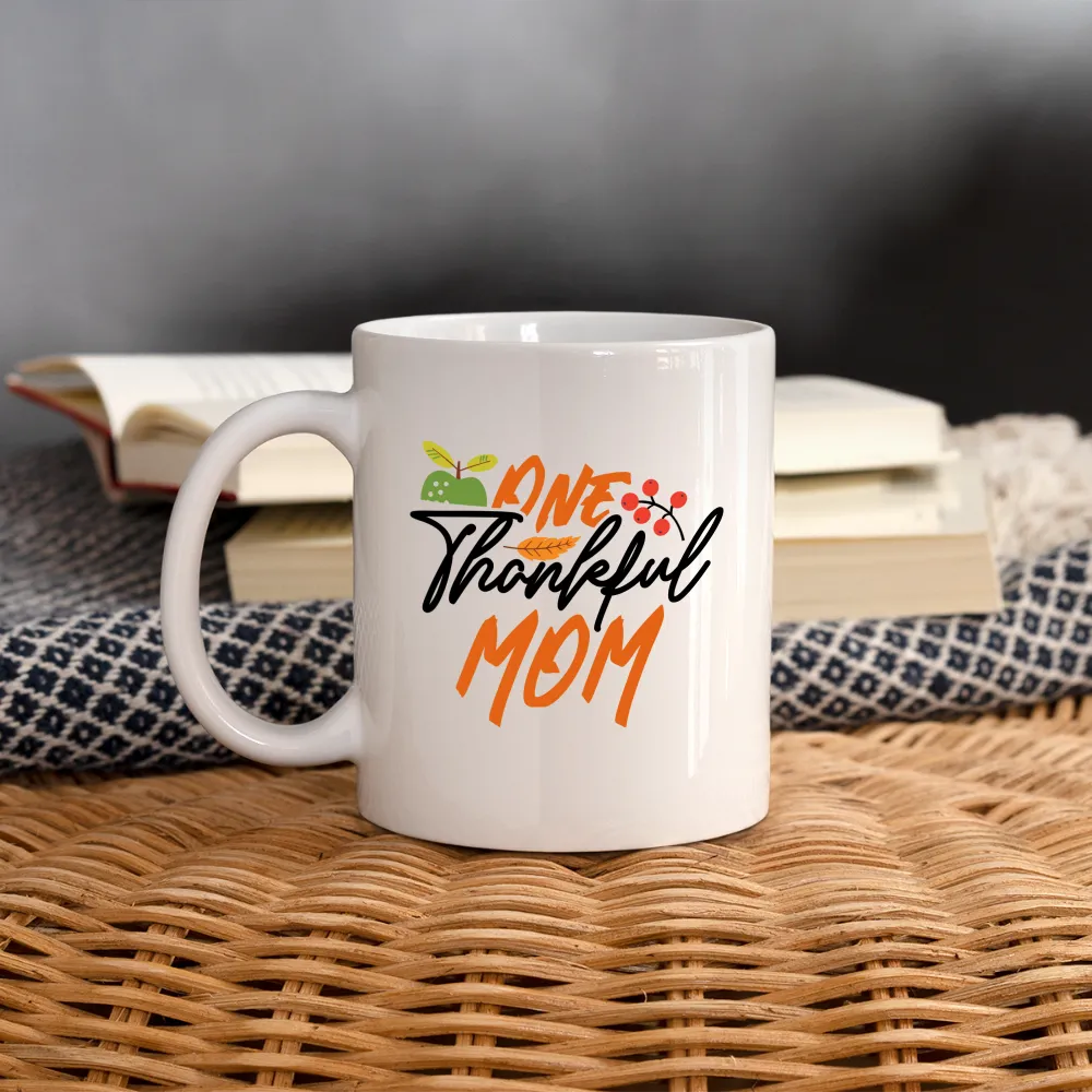 One Thankful Mom Mug