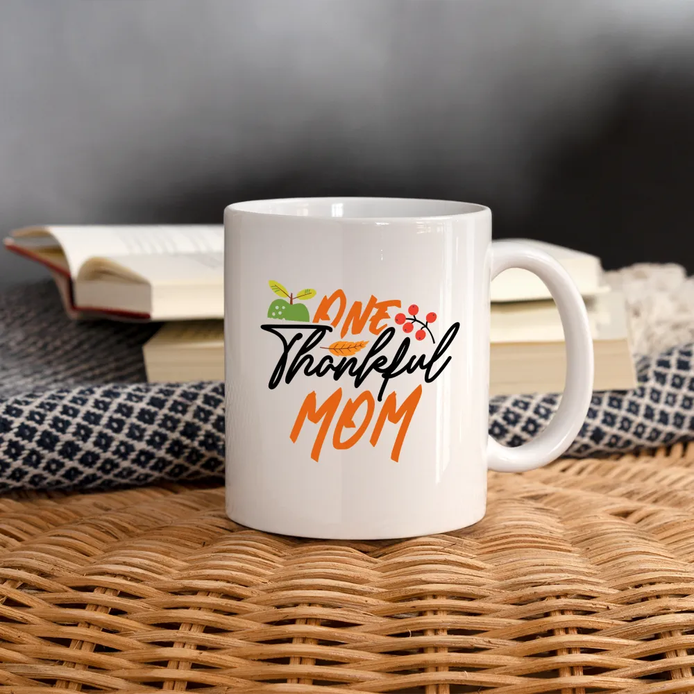 One Thankful Mom Mug