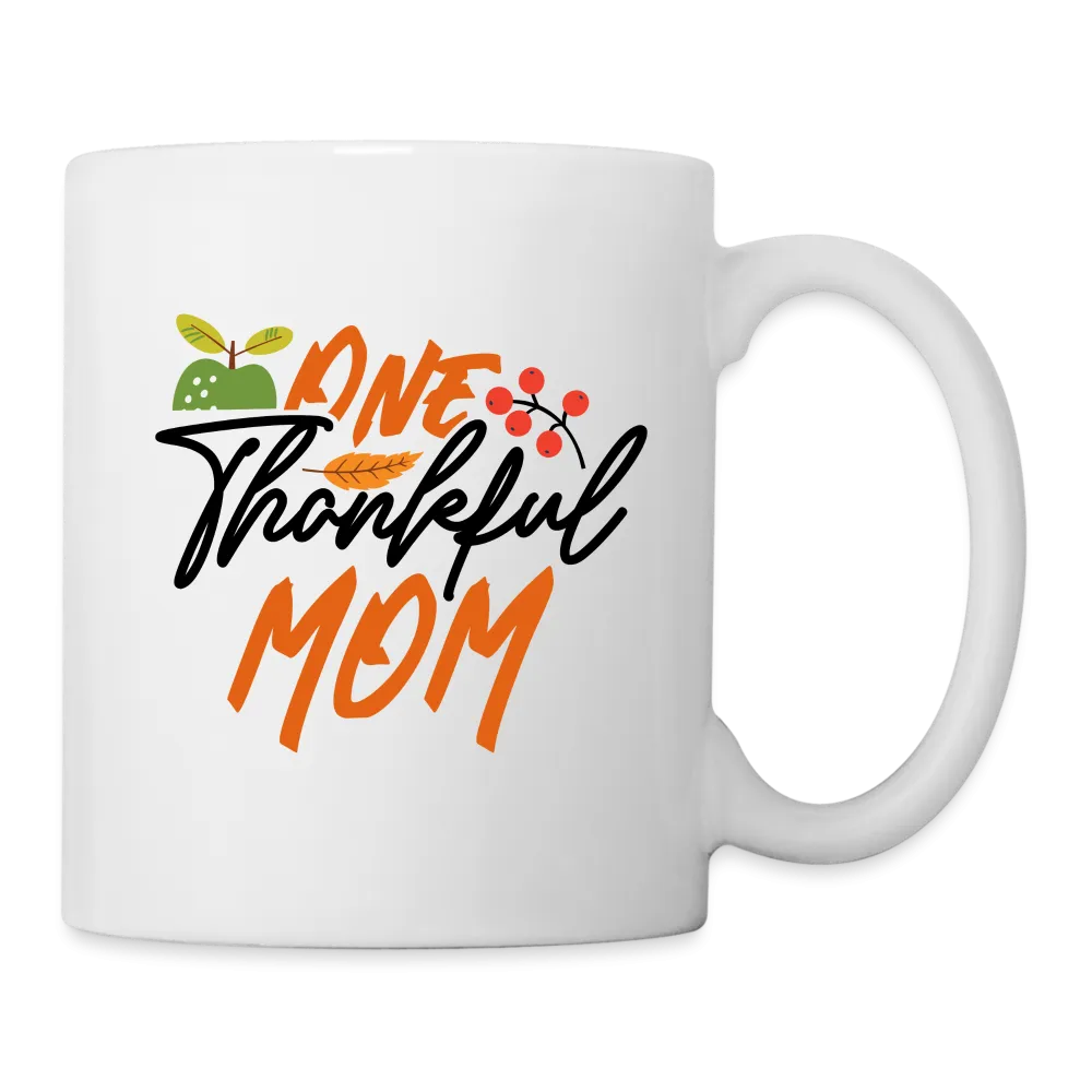 One Thankful Mom Mug